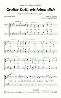 Großer Gott, wir loben dich 