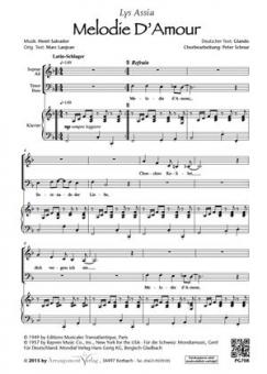 Melodie D'Amour 