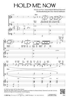 Hold me now - Halt mich 