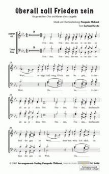 Überall soll Frieden sein 