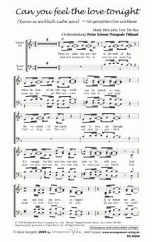 Can you feel the love tonight 