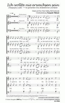 Ich wollte nie erwachsen sein 