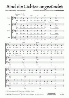 Sind die Lichter angezündet 