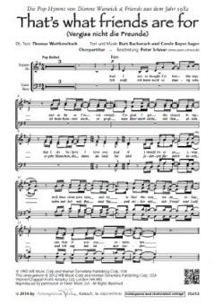 That's what friends are for 