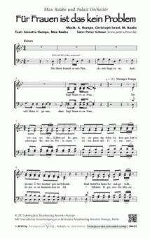 Für Frauen ist das kein Problem 