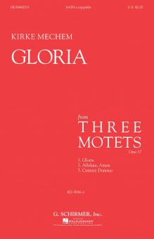 Gloria A Cappella from 3 Motets 