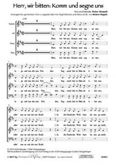 Herr, wir bitten: Komm und segne uns 