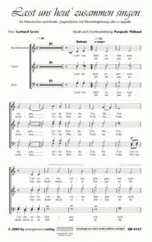 Lasst uns heut zusammen singen 