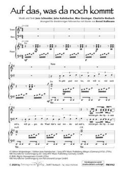 Auf das, was da noch kommt 