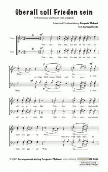 Überall soll Frieden sein 