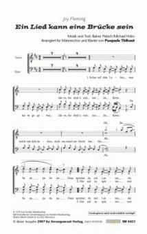 Ein Lied kann eine Brücke sein 