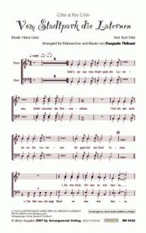 Vom Stadtpark die Laternen 