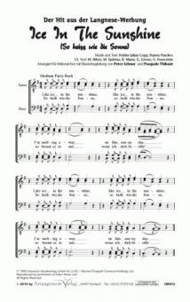 Ice in the sunshine - So heiß wie die Sonne 