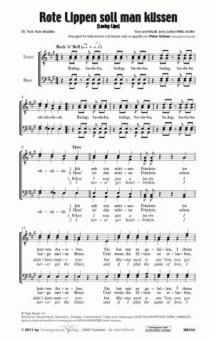 Rote Lippen soll man küssen 