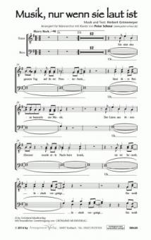 Musik, nur wenn sie laut ist 