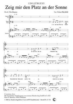 Zeig mir den Platz an der Sonne 