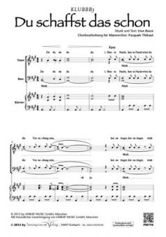 Du schaffst das schon! 