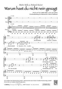 Warum hast du nicht nein gesagt 