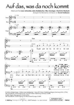 Auf das, was da noch kommt 