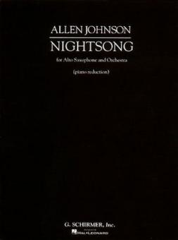 Nightsong for Alto Saxophone and Piano 