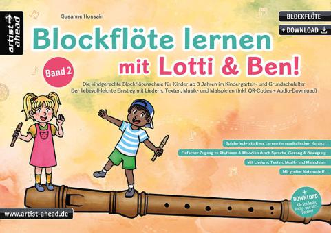 Blockflöte lernen mit Lotti & Ben 2 