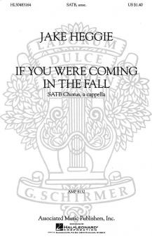 If You Were Coming In Fall 