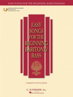 Easy Songs for The Beginning Baritone/Bass 