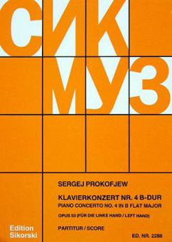 Konzert Nr. 4 (für die linke Hand) op. 53 