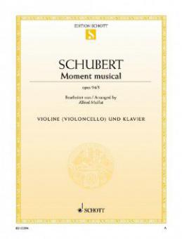 Moment Musical op. 94/3 Standard