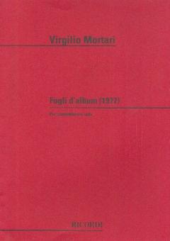 Fogli D'Album For Double Bass Solo 1977 