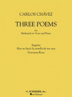 Three Poems for Voice and Piano 