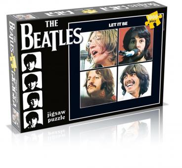 Beatles Puzzle Let It Be Design 