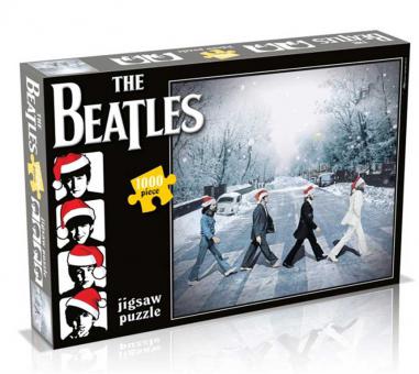 Beatles Christmas Puzzle Design 