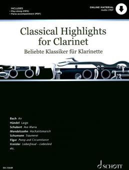 Beliebte Klassiker für Klarinette Standard