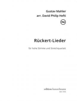 Rückert-Lieder 