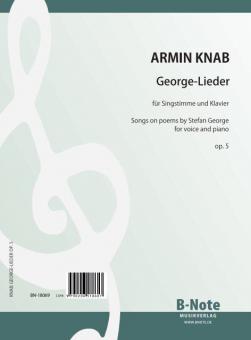 George-Lieder op. 5 