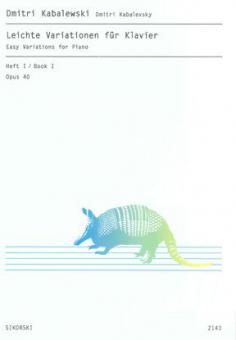 Leichte Variationen op. 40 - Heft 1 