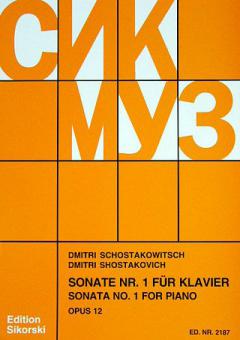 Sonata Nr. 1 op. 12 