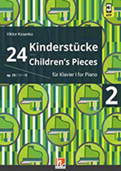 24 Kinderstücke op. 25 - Band 2 (Nr. 11-18) 