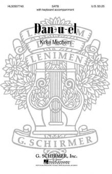 Dan U El With Baritone Solo And Piano Accompaniment Danuel 