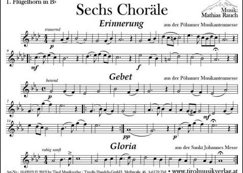 6 Choräle 