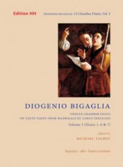 12 chamber duets on texts taken from madrigals by Carlo Gesualdo 3 
