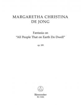 Fantasia on 'All People That on Earth Do Dwell' op. 109 
