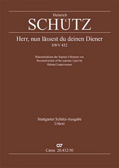 Herr, nun lässest du deinen Diener SWV 432 Download
