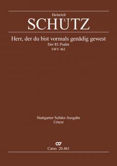 Herr, der du bist vormals genädig gewest SWV 461 Standard