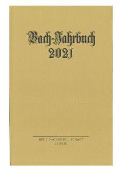 Bach-Jahrbuch 2021 