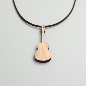 Halskette Gitarre Ahorn 
