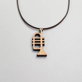 Halskette Trompete Ahorn 