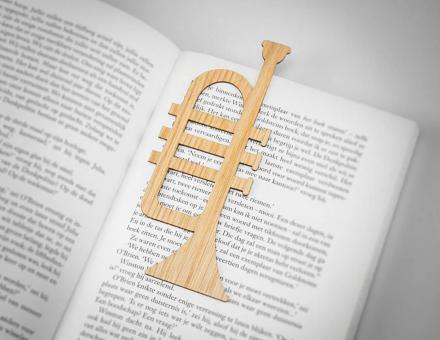 Lesezeichen Trompete Eiche 