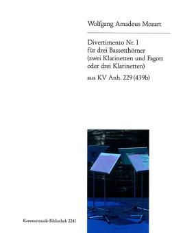 Divertimento Nr. 1 B-dur KV Anh. 229 